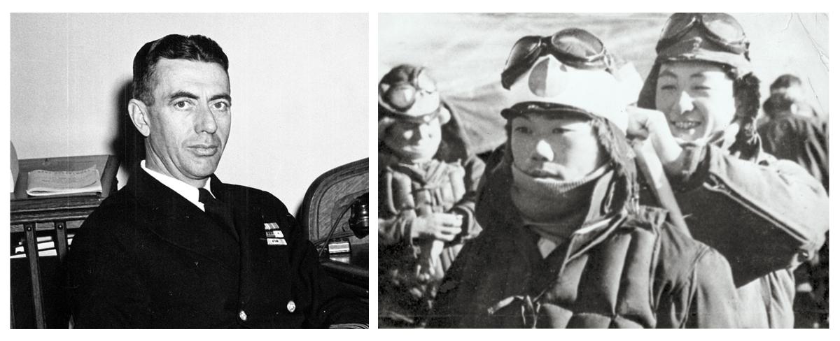Captain Truman J. Hedding, kamikaze pilots