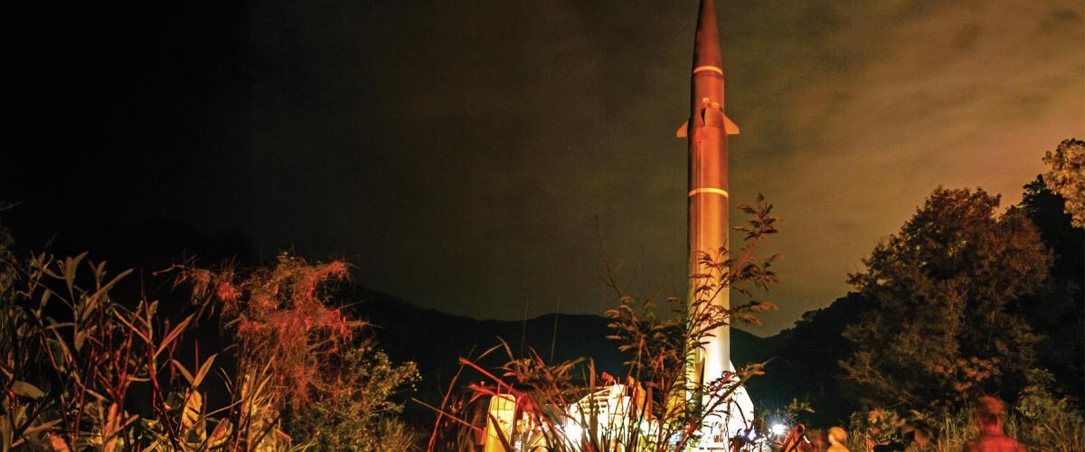 The rocket force of the Eastern Theater Command of the Chinese People’s Liberation Army conducting operations during the April 2023 military exercises around Taiwan. China’s growing nuclear arsenal increases the likelihood of a nuclear dimension to any future Taiwan scenario.