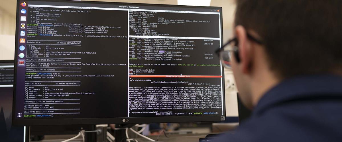 A U.S. Coast Guard Academy cadet participates in the 2022 National Security Agency's (NSA) annual cyber exercise. The Auxiliary’s foray into cyberspace could prove a significant boon to the service.