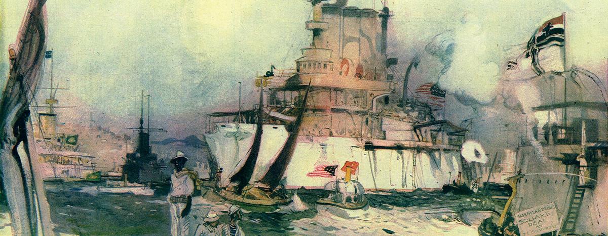 Henry Reuterdahl painting