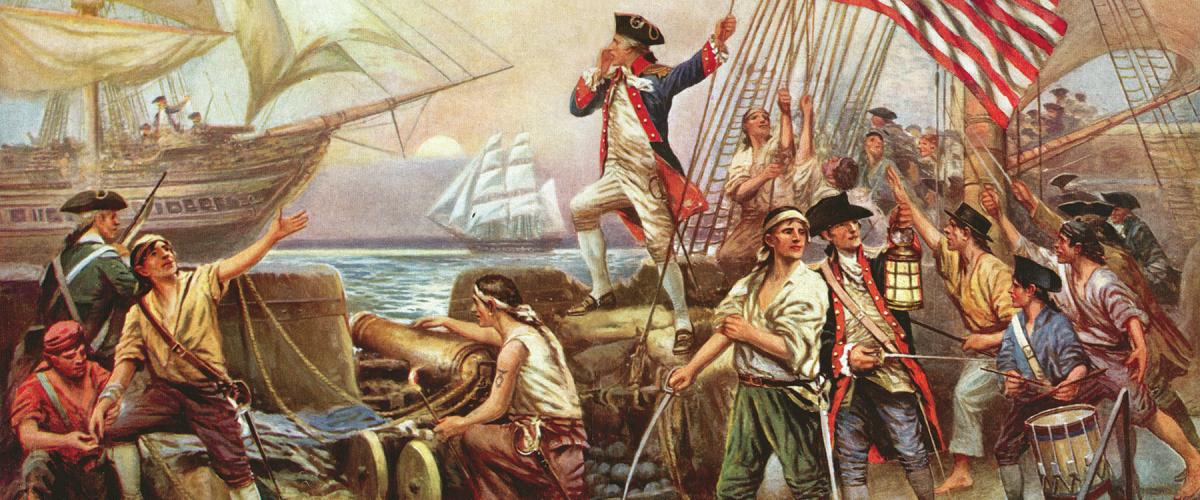 23 September 1779: With the battle joined and the Americans having suffered initial setbacks, Captain John Paul Jones of the Bonhomme Richard, when asked if he was striking his colors, famously and defiantly responds, “I have not yet begun to fight!” He would proceed to prove those words abundantly accurate.
