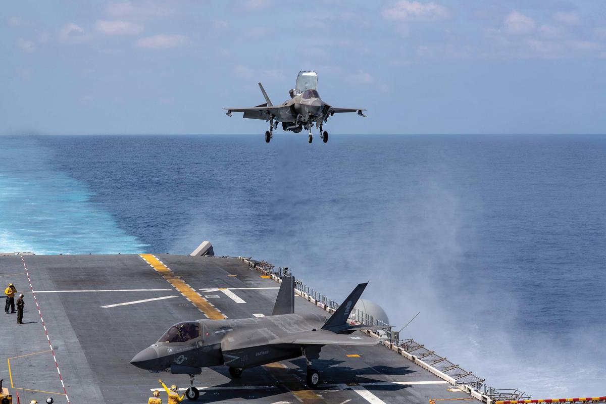 “Lightning Carriers” or CVLs—loaded with F-35Bs—would provide more numerous, less expensive aviation platforms to expand the Navy’s distributed maritime operations concept to the naval aviation community. 