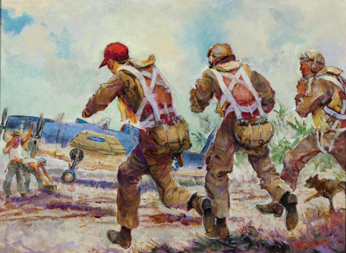 Cactus Air Force, Col Charles H. Waterhouse, USMCR (Ret)
