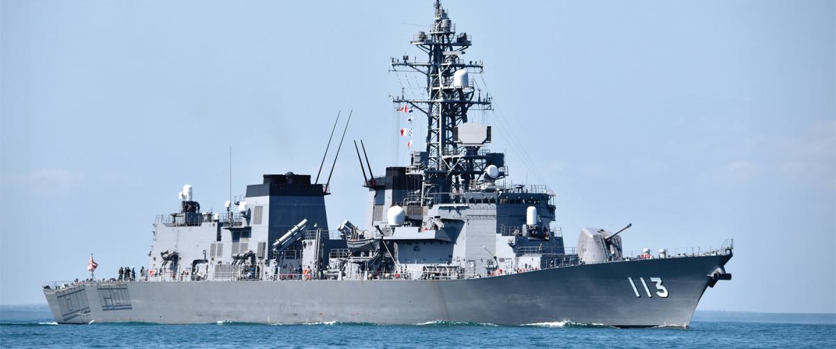 On 25 September 2024, the Sazanami, the fourth ship of the Takanami class, became the first JMSDF warship to sail through the Taiwan Strait.