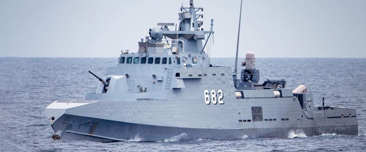 Mk III guided-missile patrol craft S. Ezzat