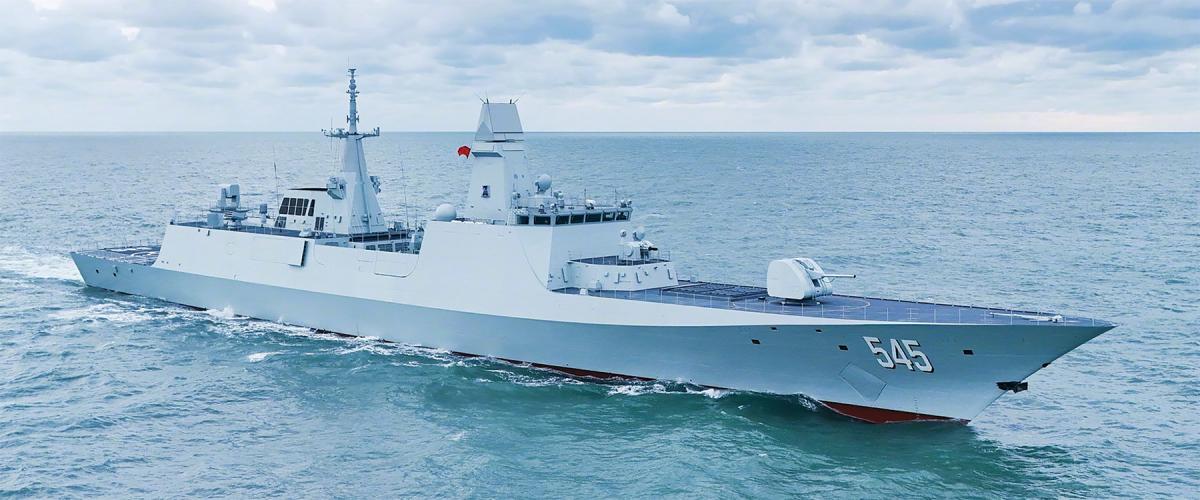 The Luohe is China’s first Jiangkai III–class (Type 054B) frigate.