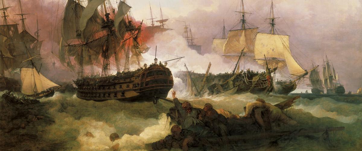 11 October 1797: The Dutch (aka Batavian) fleet, now allied with Napoleonic France, once again poses an existential naval threat to Britain. The epochal Battle of Camperdown ensues.
