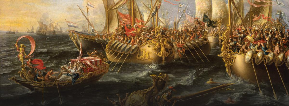 Painting, Battle of Actium