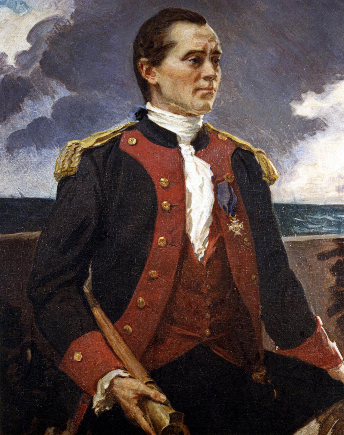 Portrait of John Paul Jones