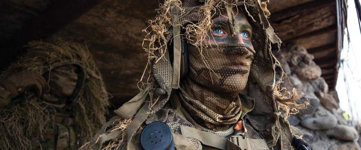 Australian Army snipers from the 1st Battalion, Royal Australian Regiment, during Keris Woomera 2024 in East Java, Indonesia.