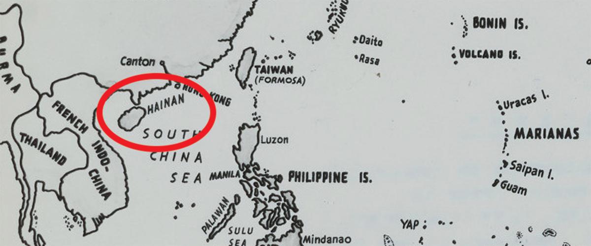 Map South China Sea