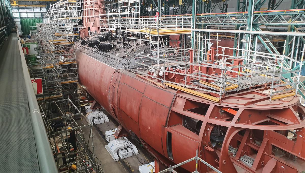 Spain is considering using lithium-ion batteries in its new S-80 class submarines, the first of which, the Isaac Peral, currently is under construction.