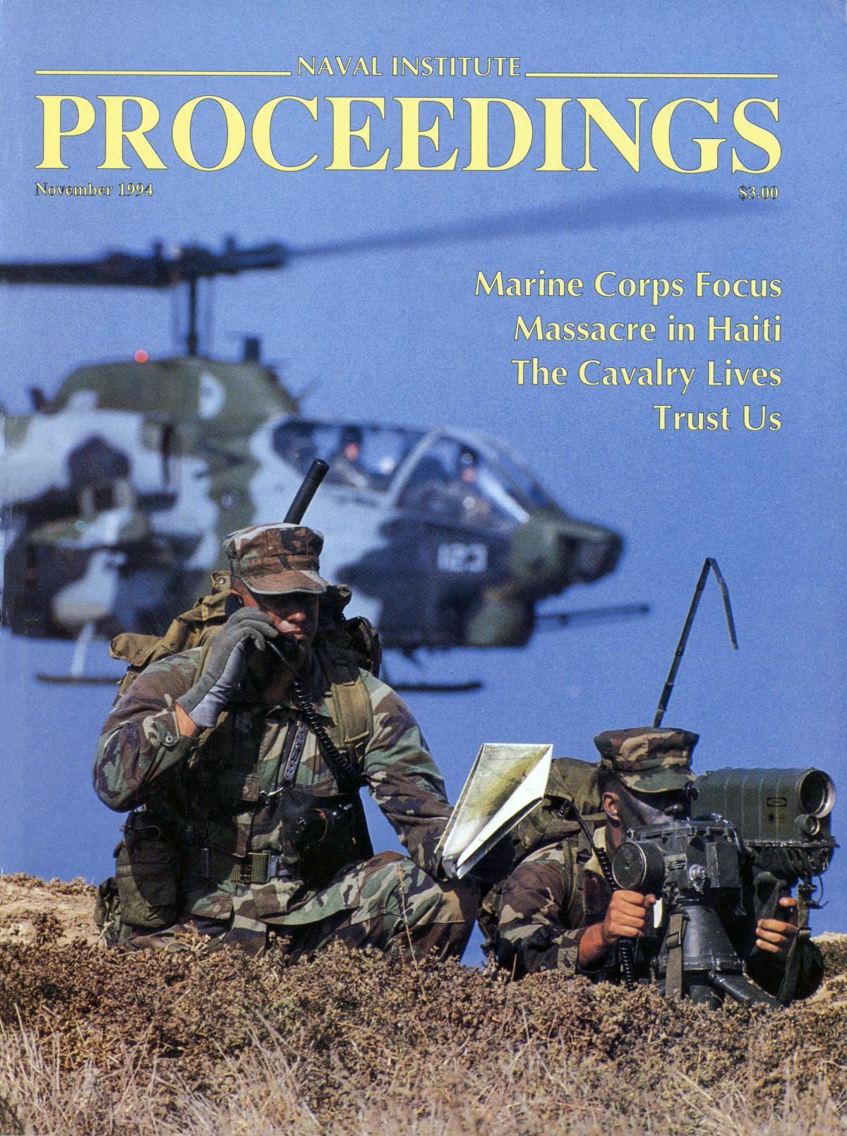 Proceedings - November 1994 Vol. 120/11/1,101 Cover