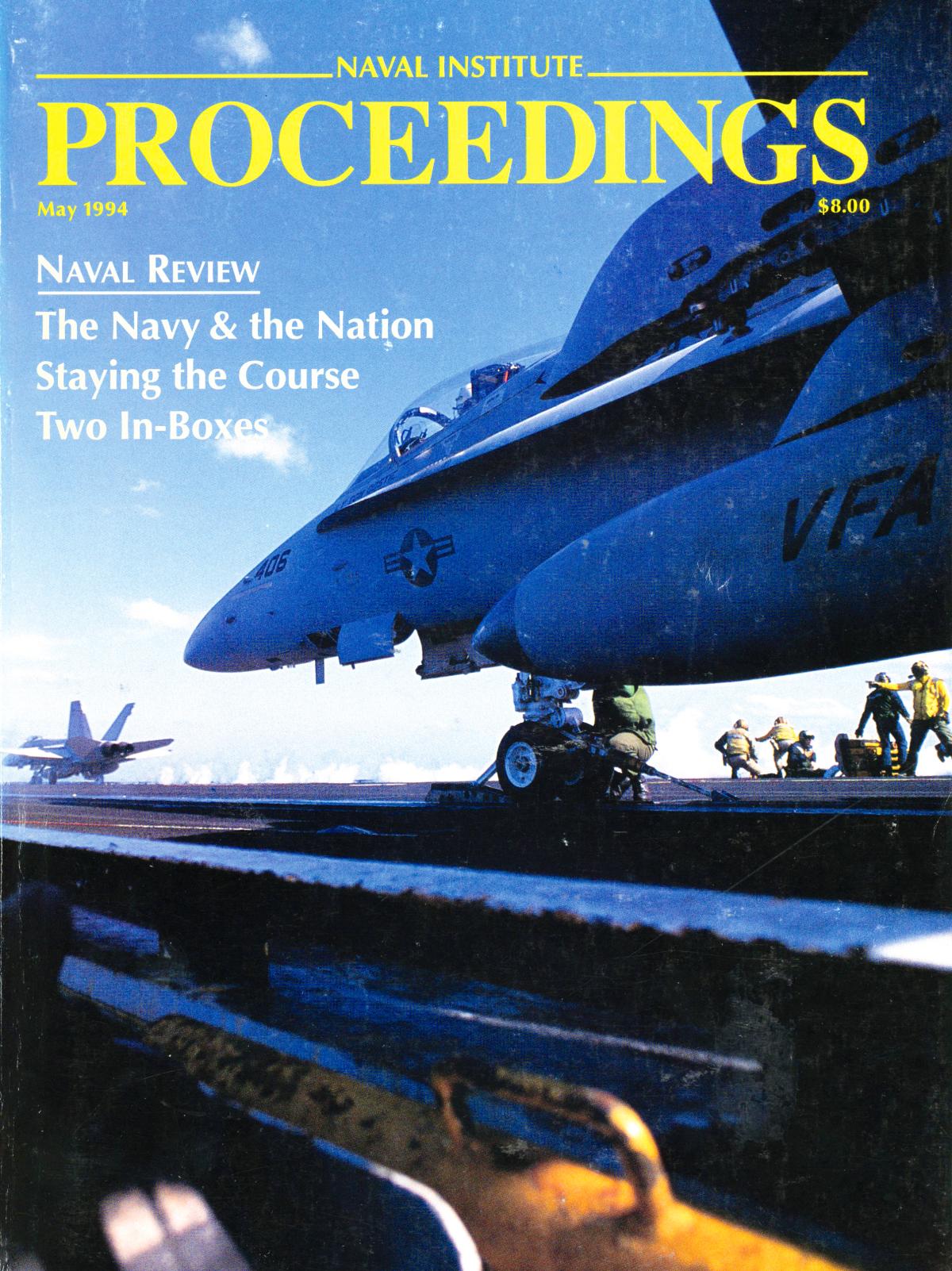 Proceedings May 1994 Vol 120-5-1095 Cover