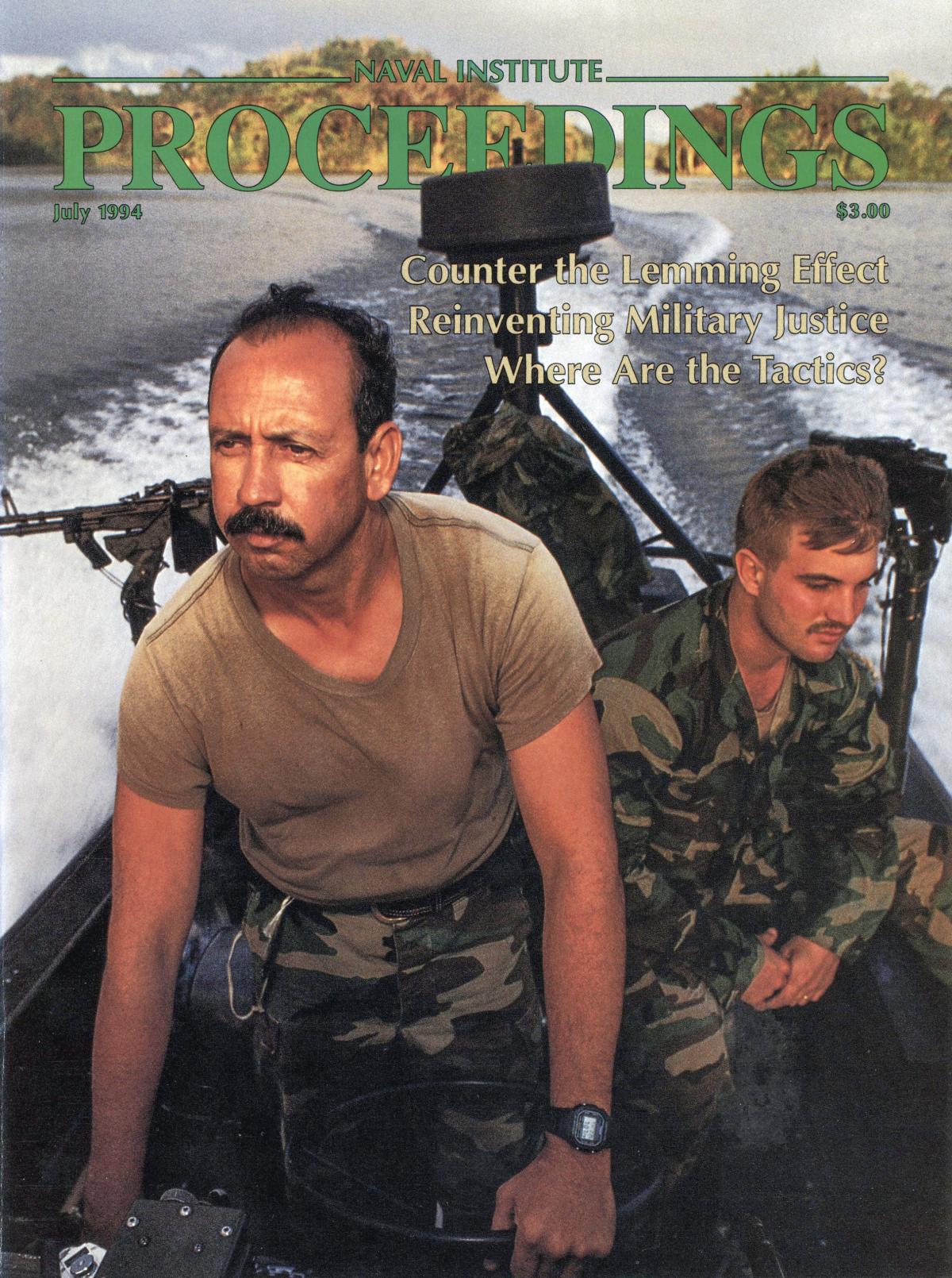 July 1994 Proceedings Vol. 120/7/1,097 Cover