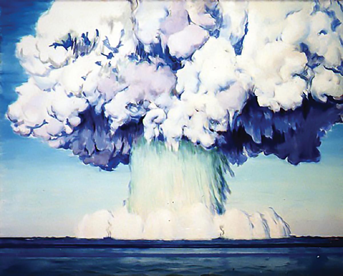 “The Baker Bomb at Bikini” by Charles Bittinge