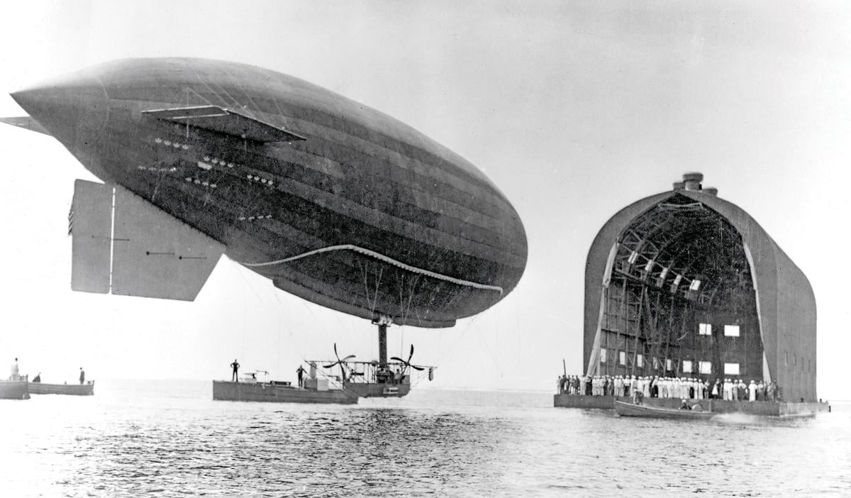 The Navy’s first airship—the DN-1