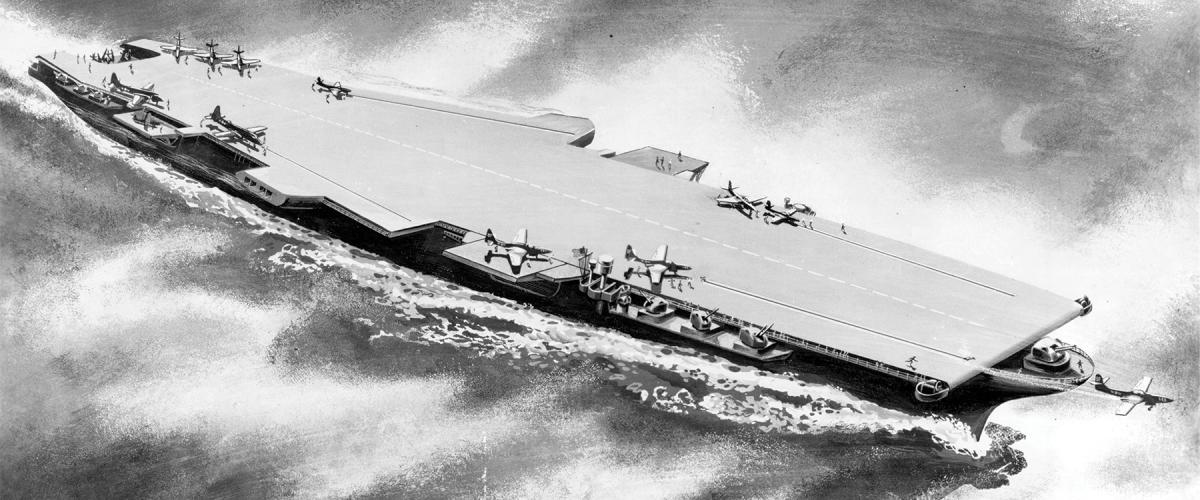 USS United States, artist rendering 