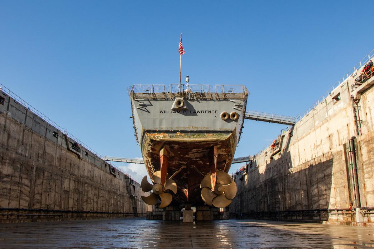 Arleigh Burke–class guided-missile destroyer USS William P. Lawrence