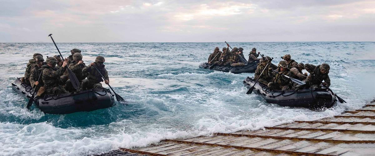 Marines assigned to the 31st Marine Expeditionary Unit