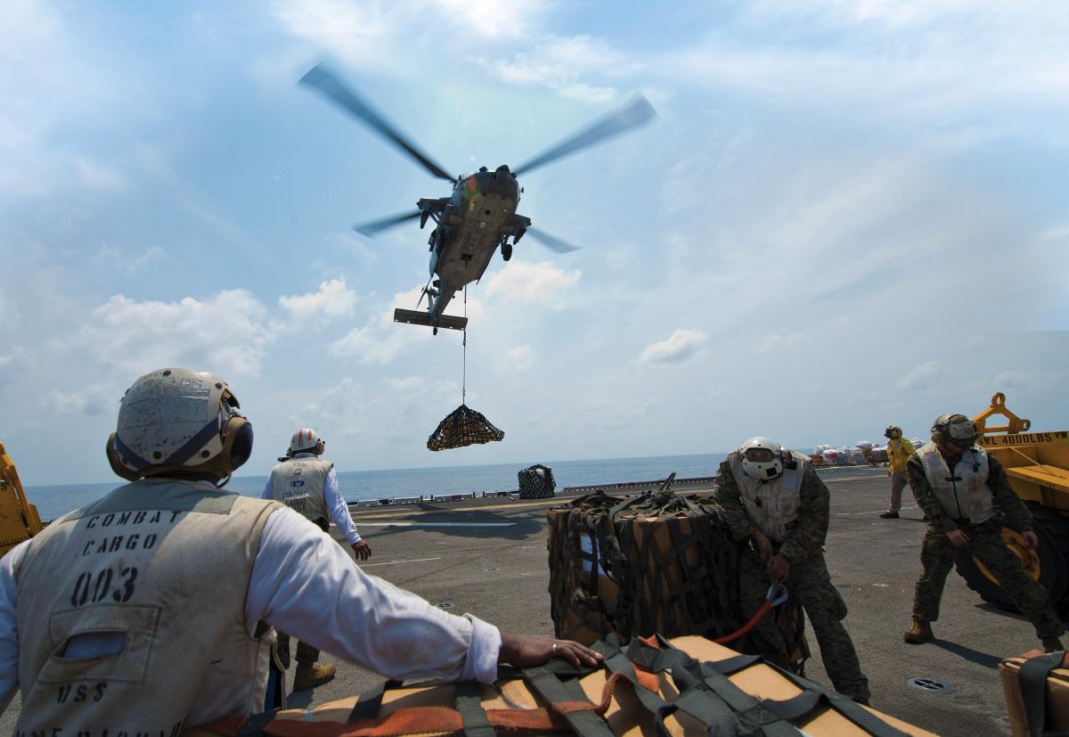 Supply and logistical  operations have a  significant impact on  the naval force’s ability  to compete, but the  current system is not resilient enough to meet future demands.