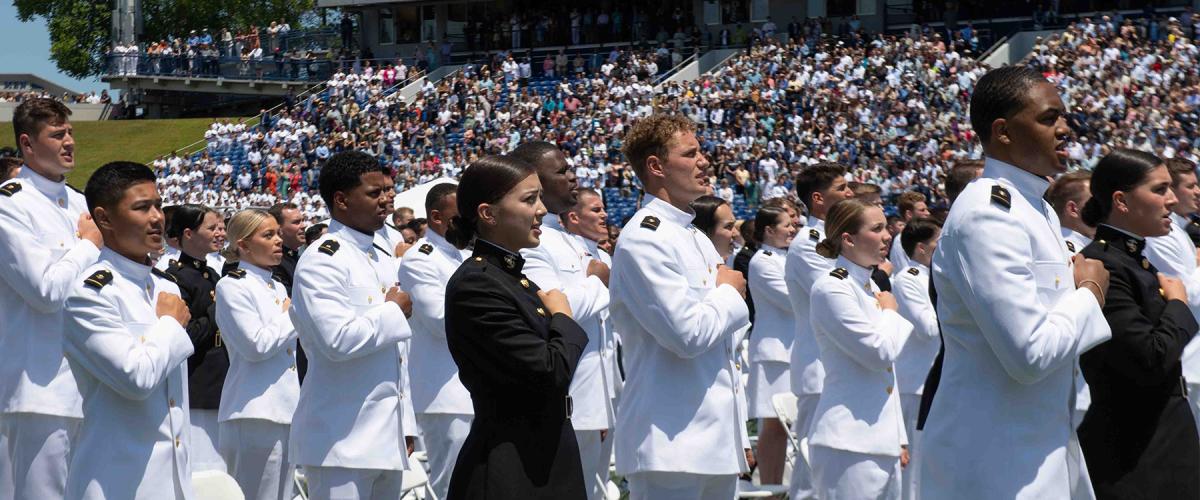 U.S. Naval Academy’s class of 2023