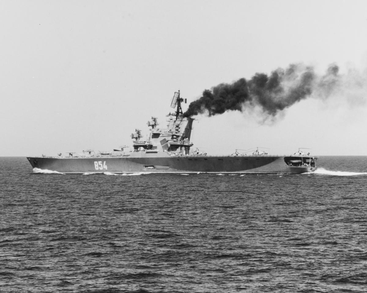 K-82705 A Soviet MOSKVA Class Ship