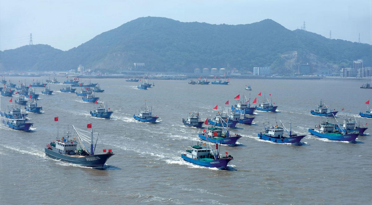 Chinese Fishing Boats