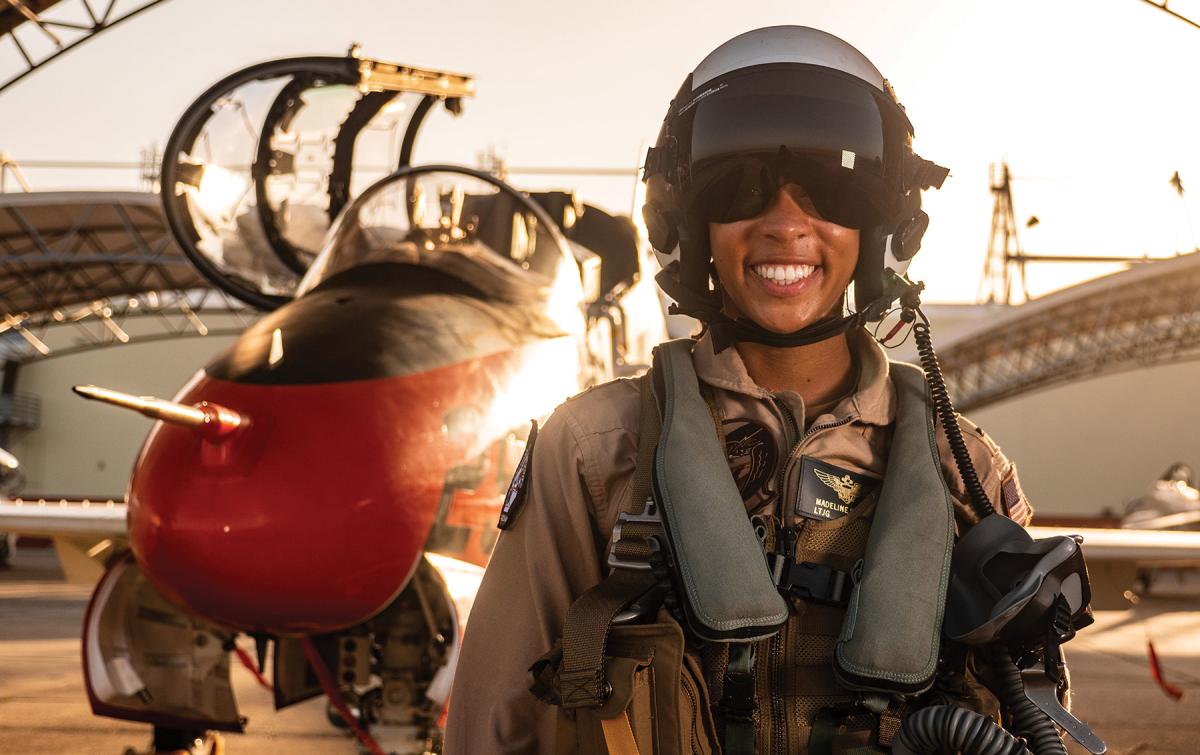 There are signs of racial and gender progress in the Navy. Lieutenant (junior grade) Madeline Swegle recently broke ground as the Navy’s first black female tactical jet aviator.