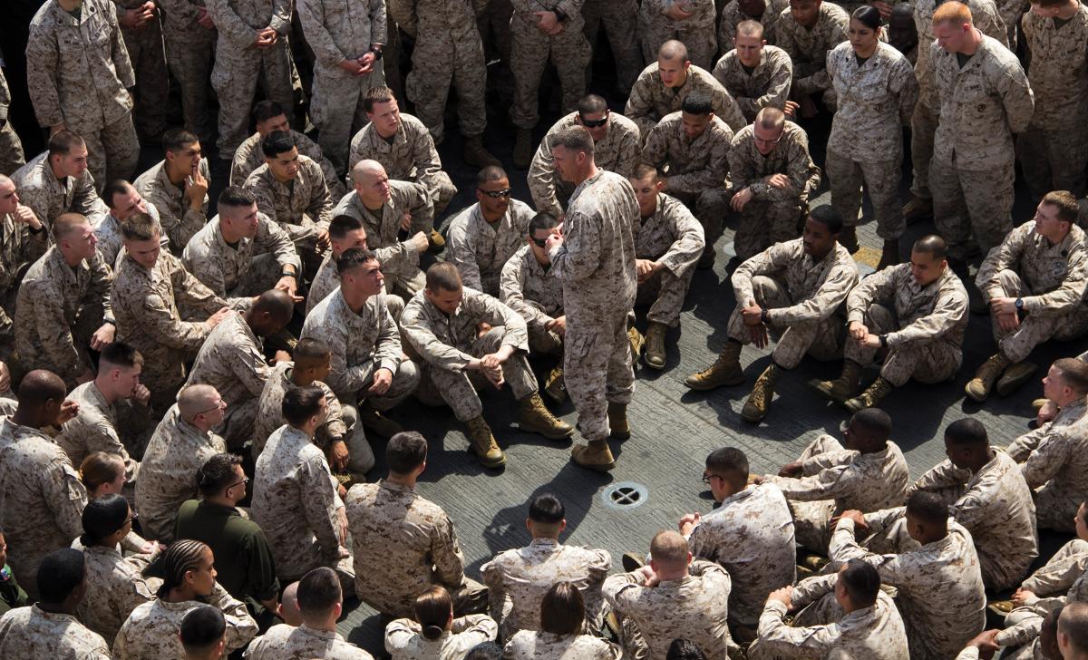 Many Navy and Marine Corps leaders use briefings  as an instrument for behavior modification, but they should lean on Command Religious Programs to help develop the character of their Marines and sailors.