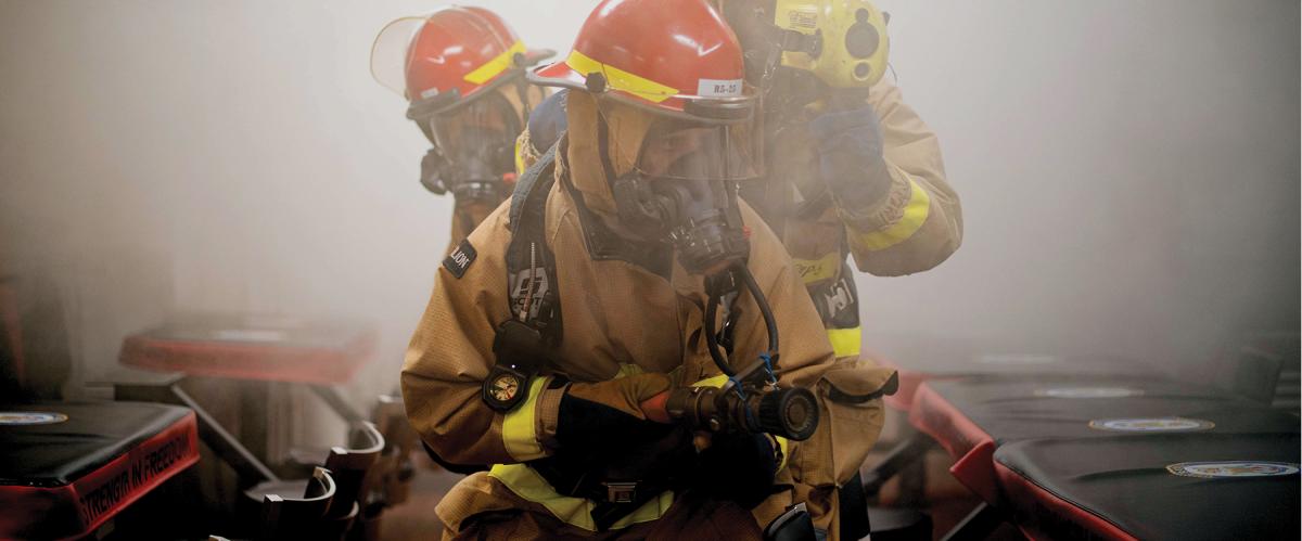 Fire crew