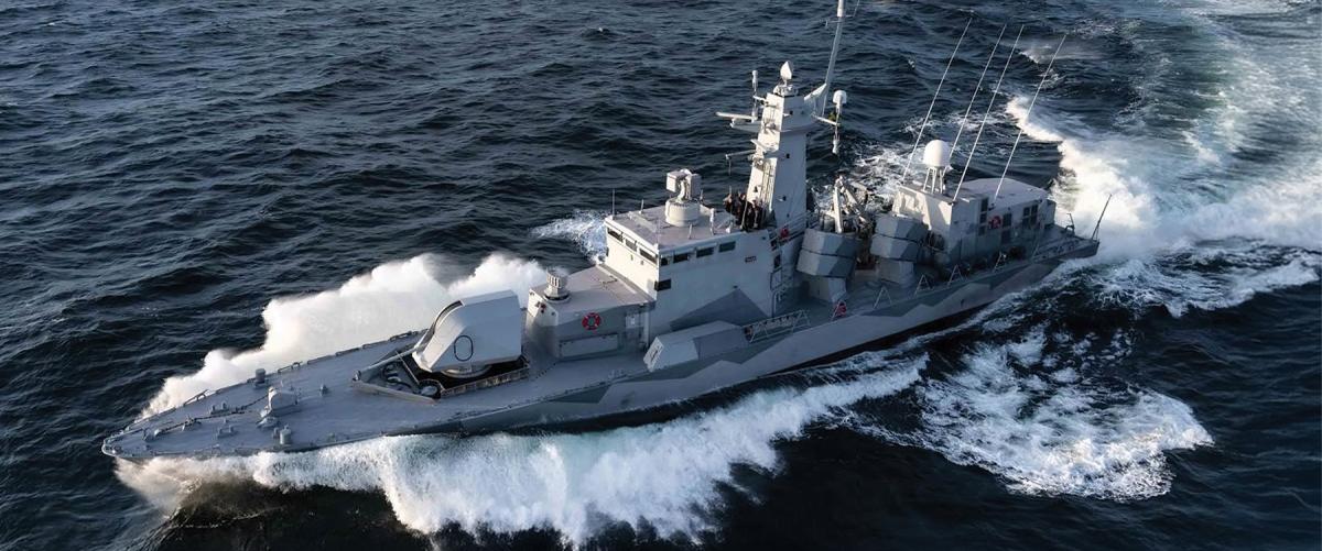 The Royal Swedish Navy corvette HSwMS Malmo trains alongside the Royal Norwegian Navy replenishment oiler HNoMS Maud in the Baltic, helping to demonstrate Alliance cohesion and contributing to regional security and stability.
