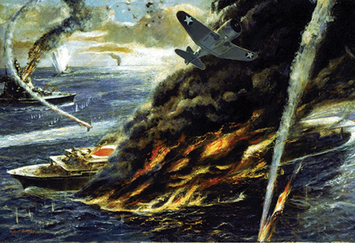 Sinking Of The Shoho Naval History Magazine April 2006