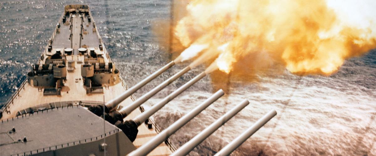 The USS Wisconsin