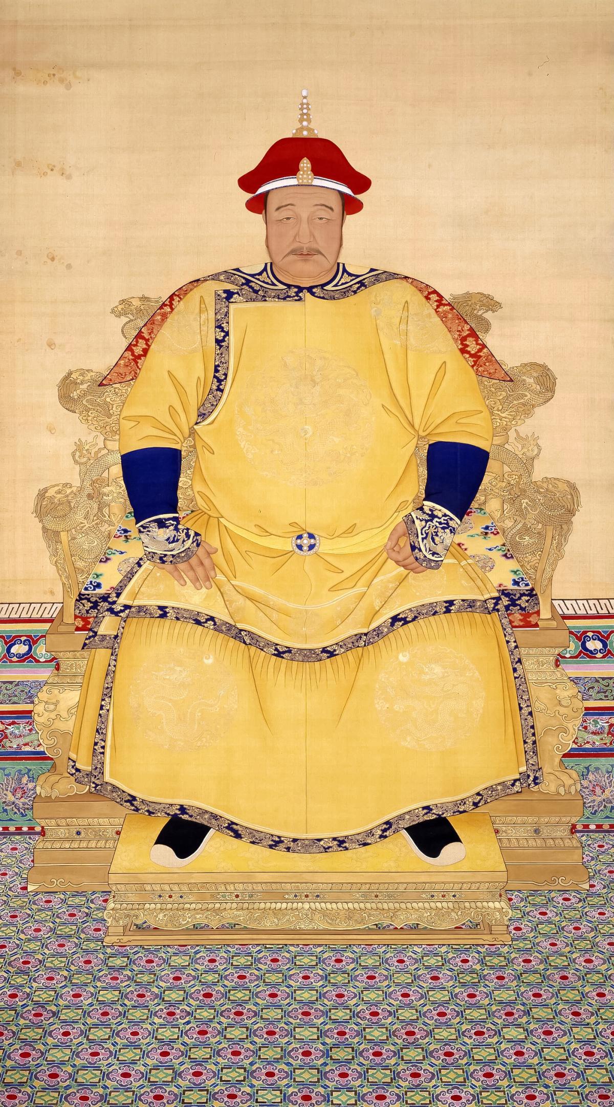 Emperor Hong Taiji (1592–1643) of the Qing Dynasty