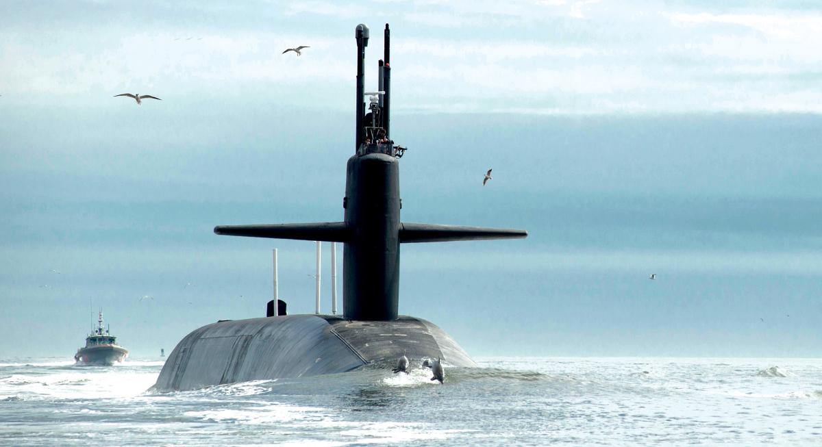 The USS Tennessee (SSBN-734) 