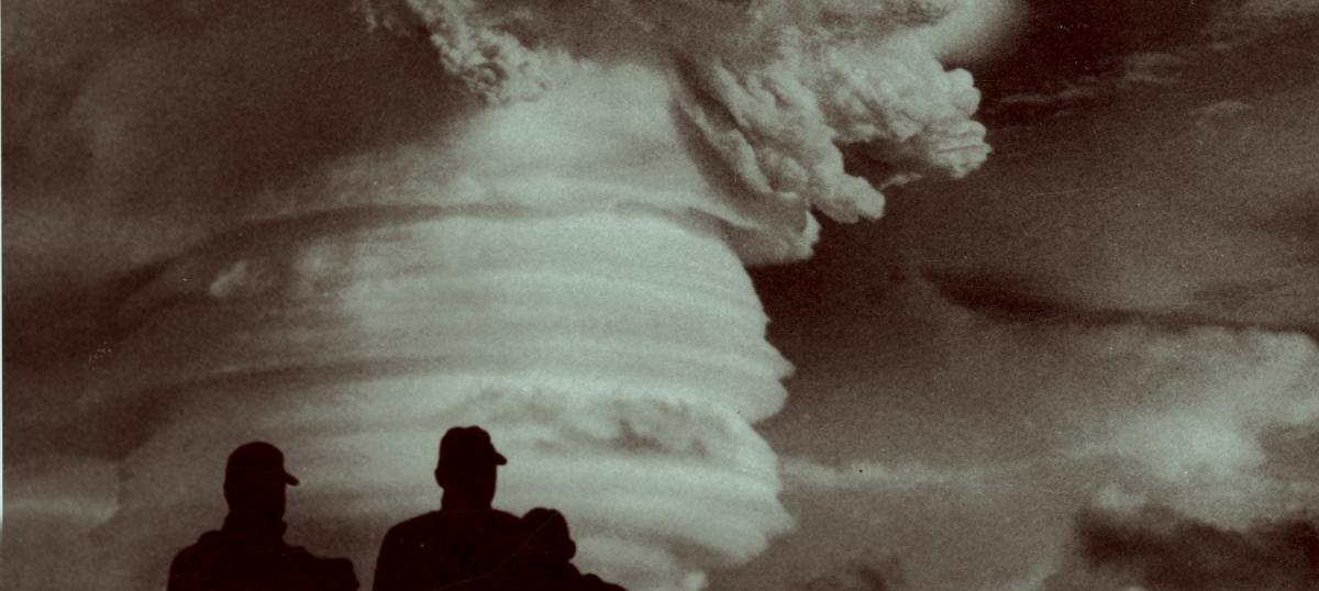 massive cloud created during Operation Hardtack