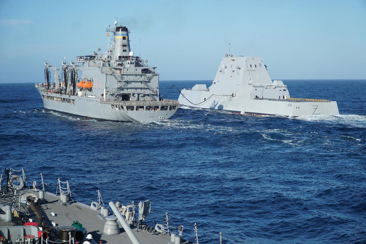 Deploying the Zumwalts singly as part of a carrier strike group is a waste of their capabilities. They are more valuable together—as a squadron of ship killers.