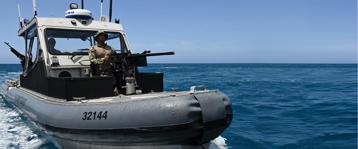 Training and equipping Coast Guard port security units to operate and counter uncrewed systems would help protect critical ports both at home and abroad.