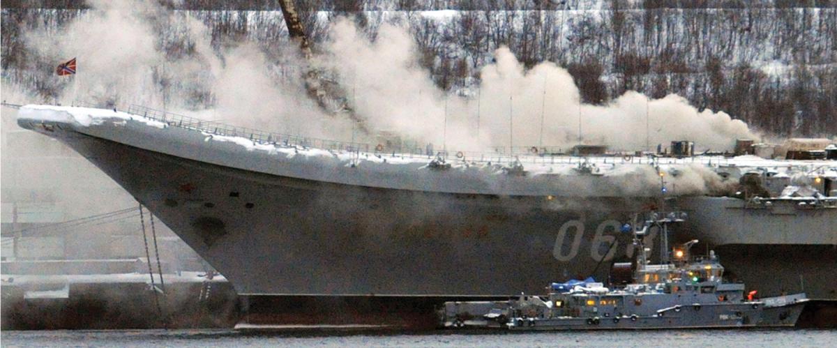 2019 fire on board the Kuznetsov