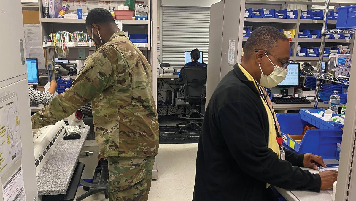 A reduction in force for military medical personnel could decrease access to care for service members by creating heavier patient loads for providers and exacerbating backlogs at pharmacies.