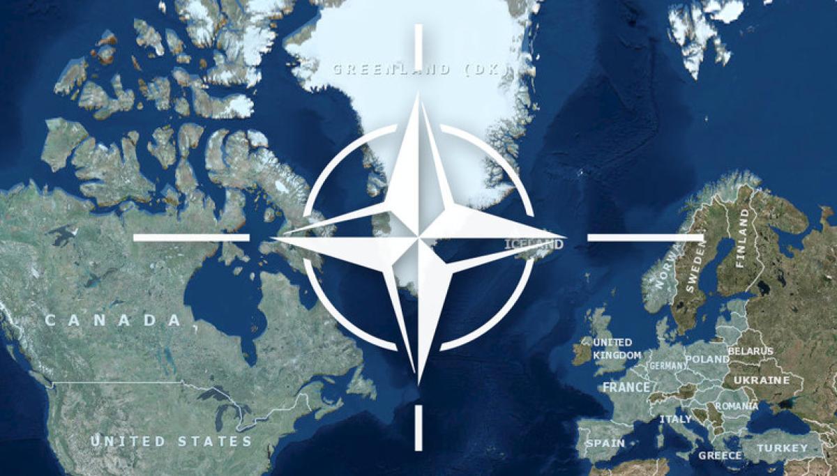 NATO Map and Logo