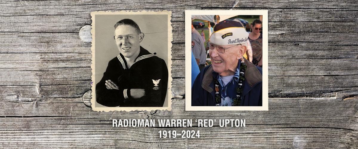 WWII/Pearl Harbor's Oldest Living Survivor has died at 105. 