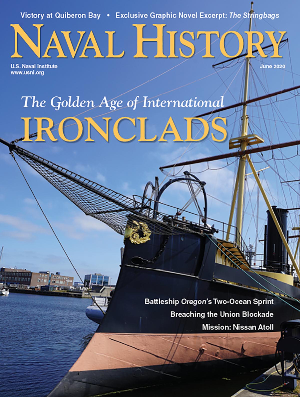 Naval History June Cover