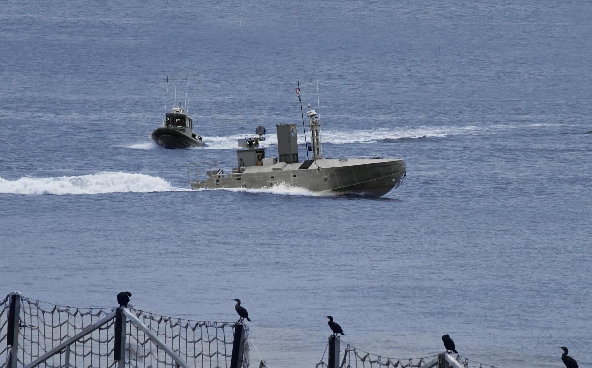 The CUSV during testing in February 2020.