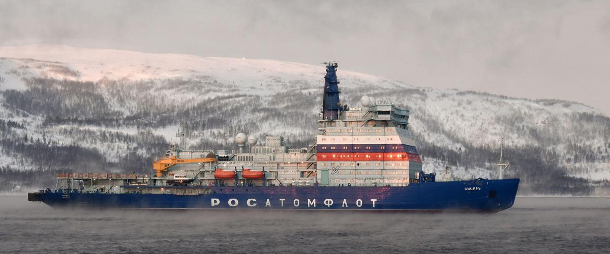 nuclear-powered icebreaker Sibir