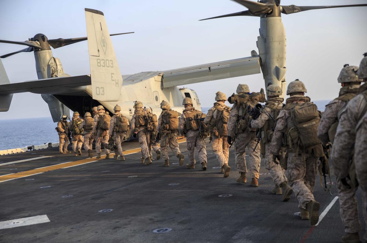 Marine Corps Operations onboard USS Kearsarge