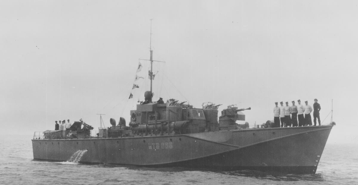 The British Fairmile D motor torpedo boat