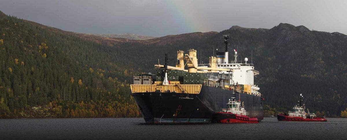 cargo ship