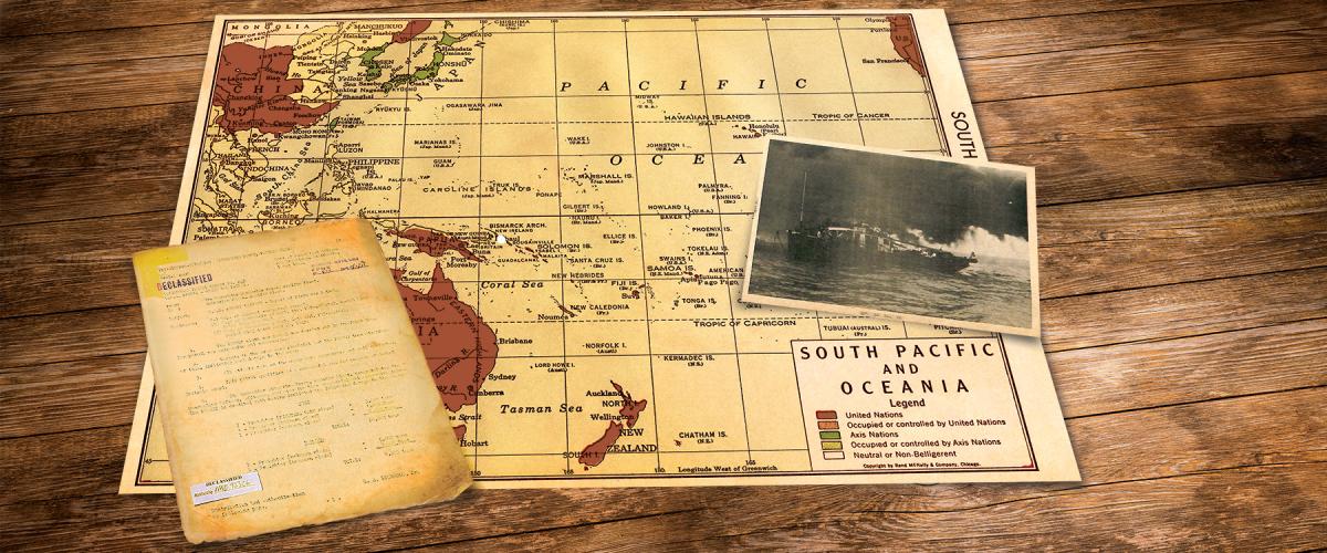Map and photo